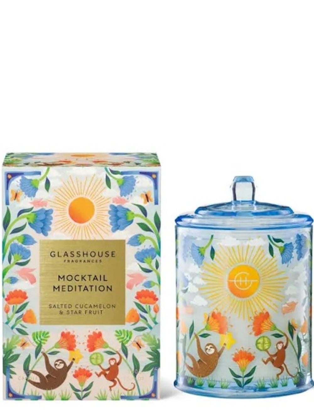 Glasshouse Mocktail Meditation Scented Candle - 13.4oz New